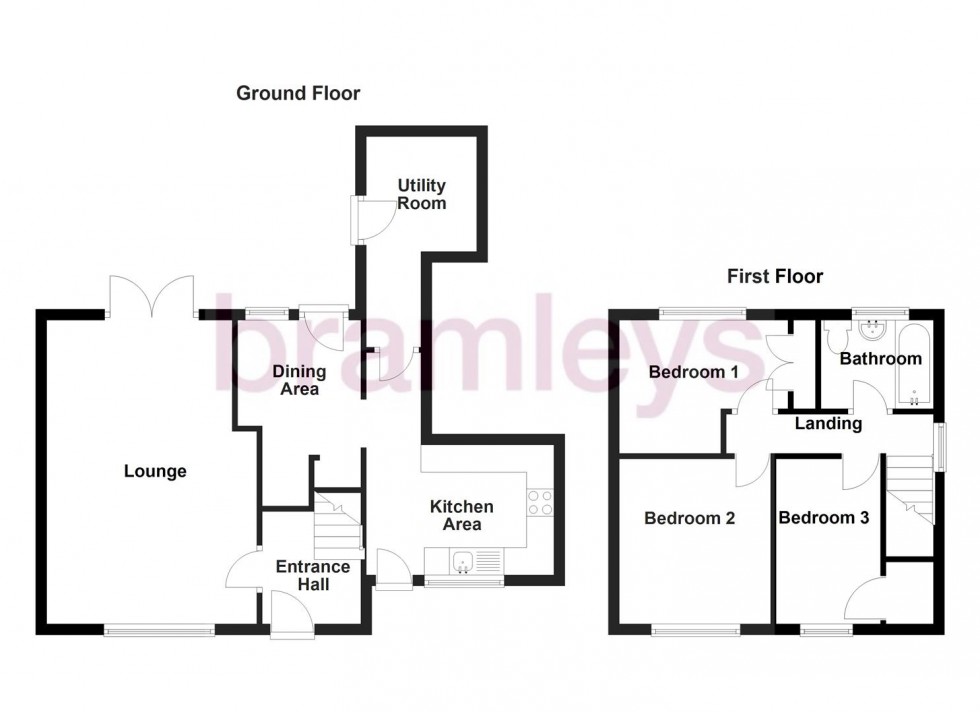 Floorplan for Alandale Road, Bradley, Huddersfield