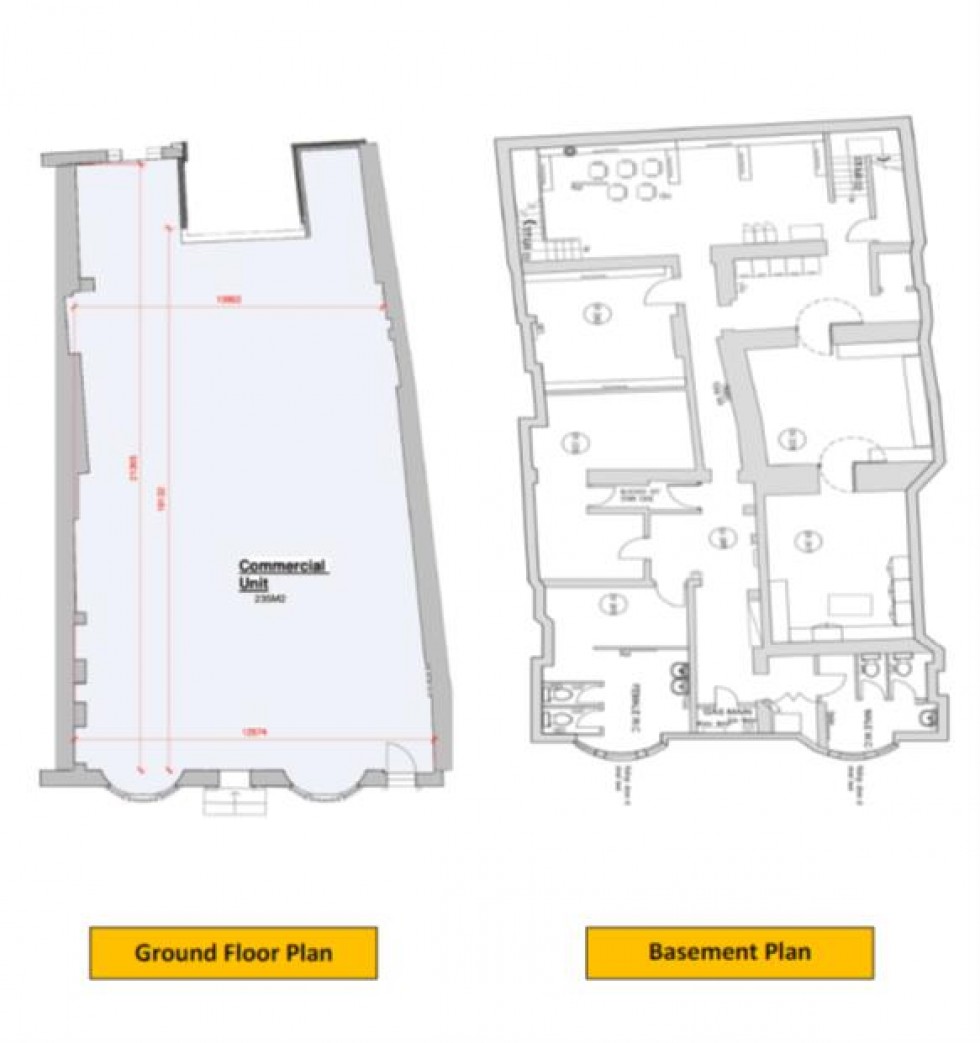 Floorplan for 5 - 7 Market Place, Pontefract