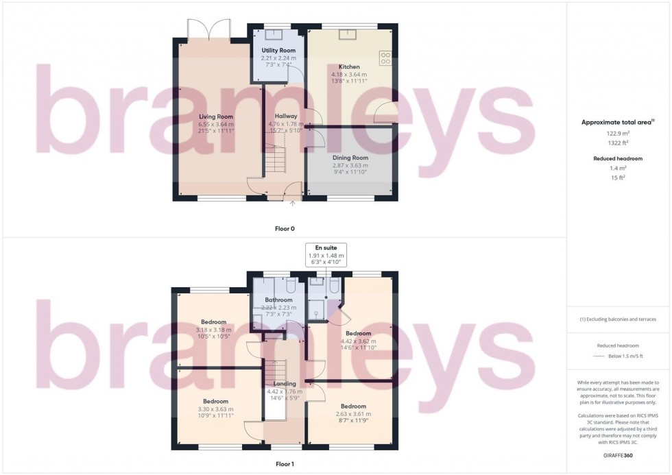 Floorplan for Butts Road, Farnley Tyas, Huddersfield