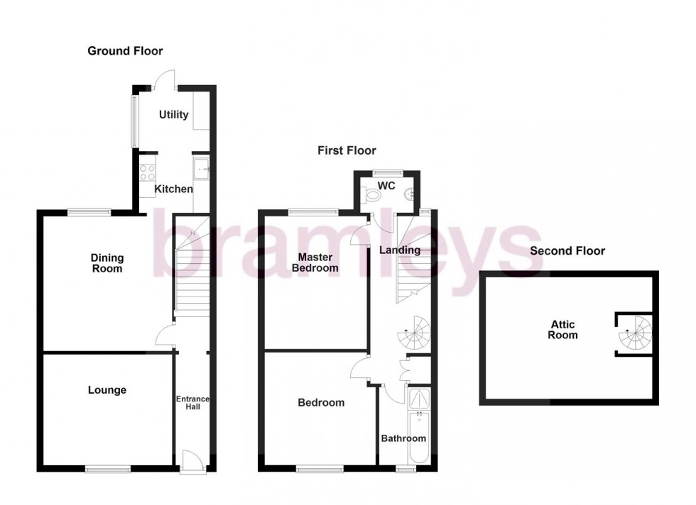 Floorplan for Plains Lane, Elland