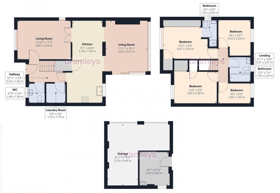 Floorplan for Ullswater Close, Lower Edge, Elland