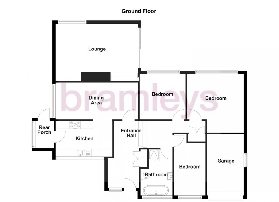 Floorplan for Bank Street, Mirfield