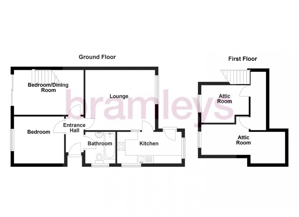 Floorplan for Norton Close, Halifax