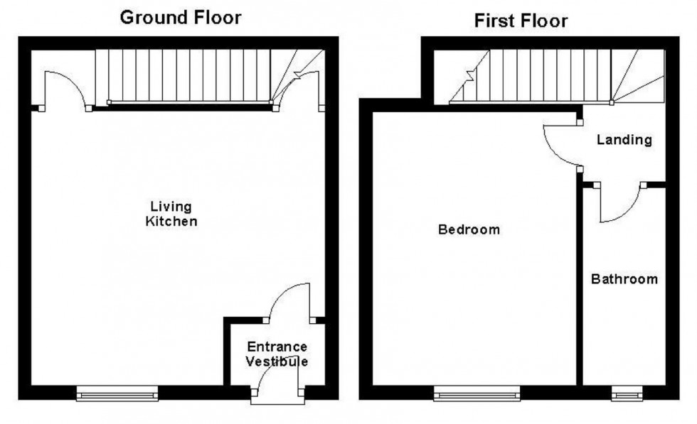 Floorplan for Blackburn Buildings, Wakefield Road, Brighouse