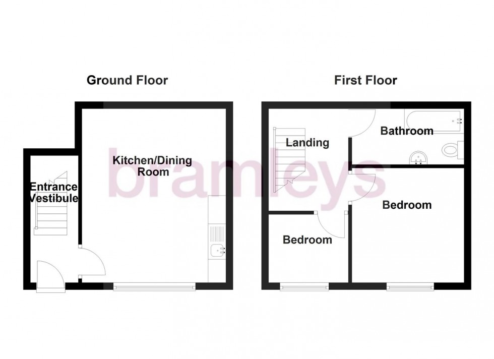 Floorplan for Bean Street, Elland