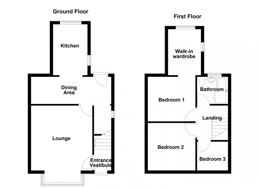 Floorplan for Huddersfield Road, Mirfield