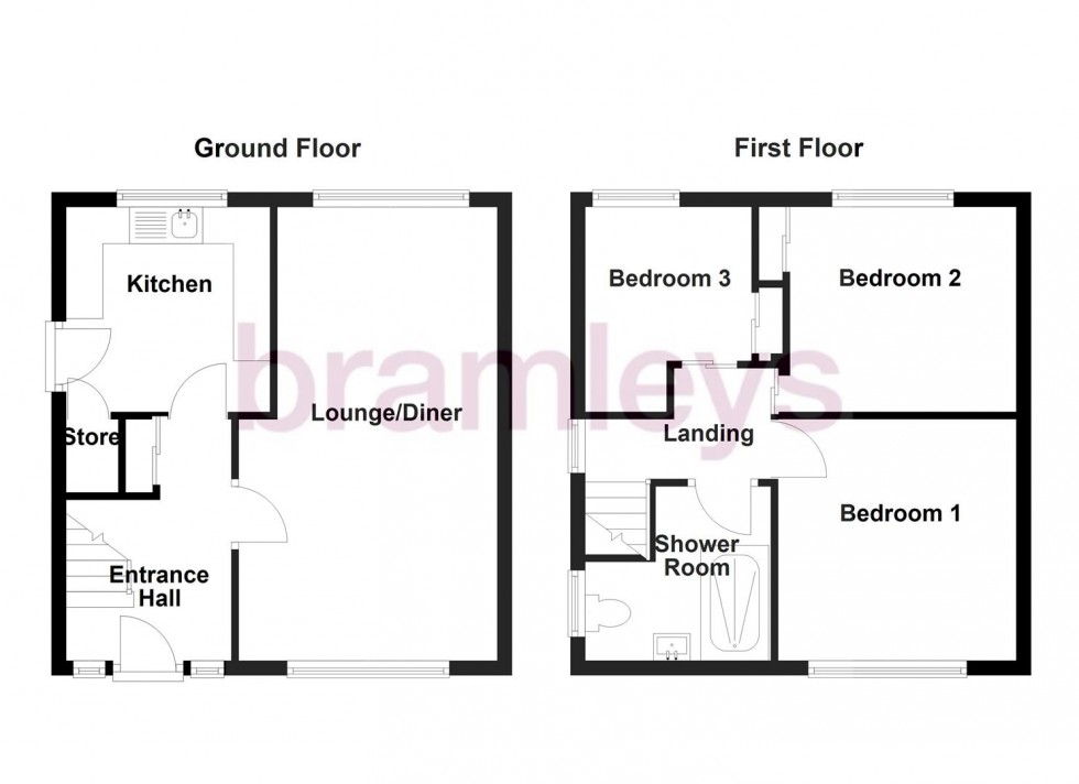 Floorplan for Hammerton Road, Fartown, Huddersfield