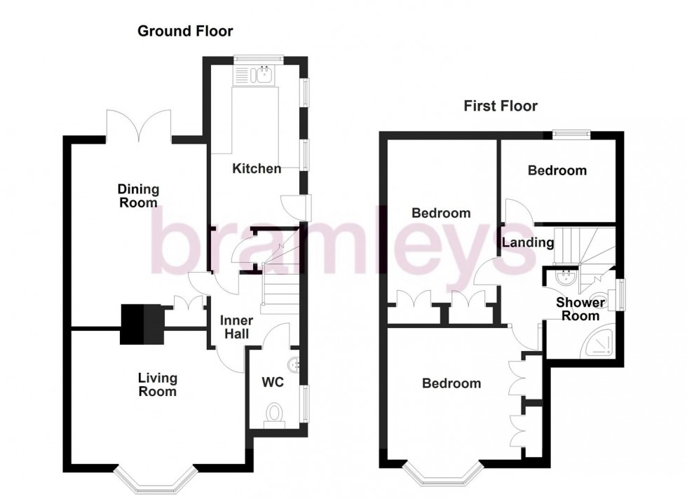 Floorplan for Wiggan Lane, Sheepridge, Huddersfield