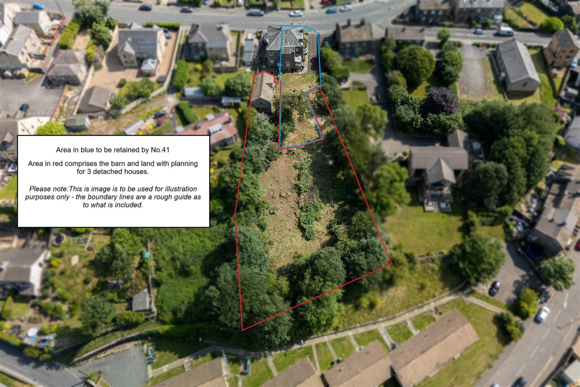 Images for The Barn and Land, to the rear of 41 Quarmby Road, Huddersfield