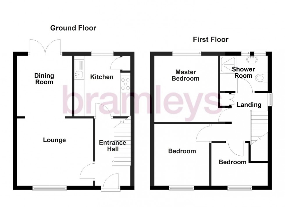 Floorplan for Occupation Lane, Illingworth, Halifax