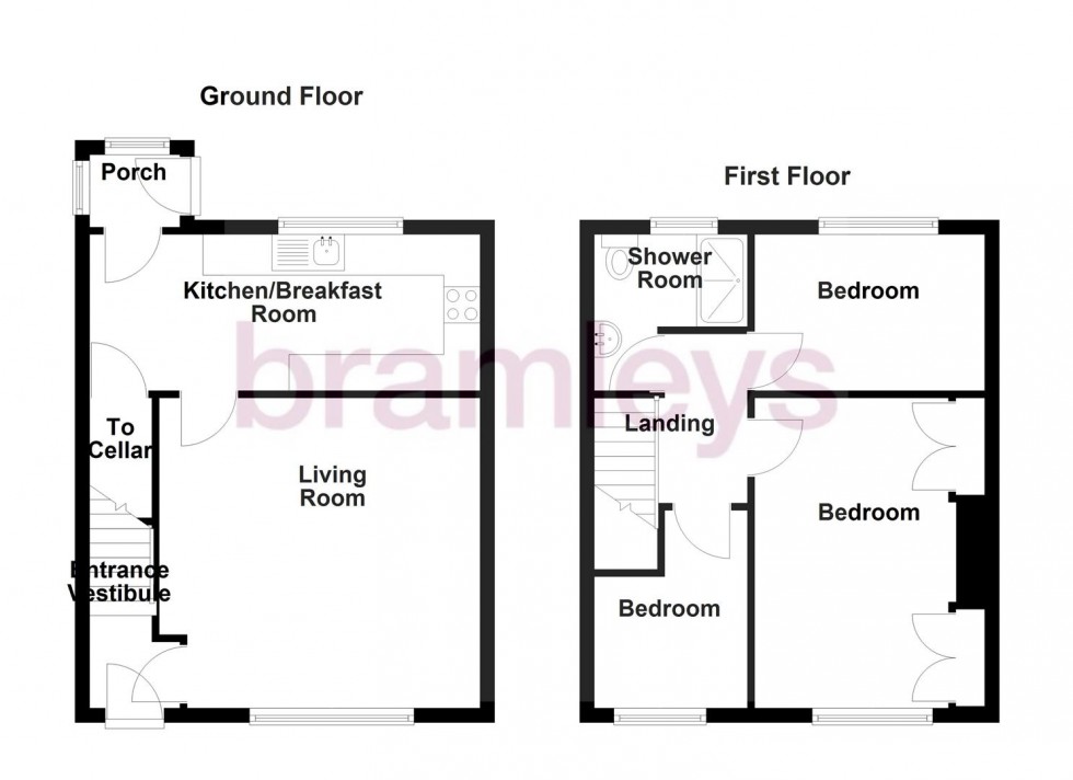 Floorplan for Cliffe End Road, Huddersfield