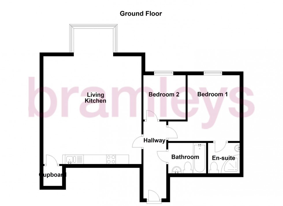 Floorplan for The Central, Oldham Road, Ripponden