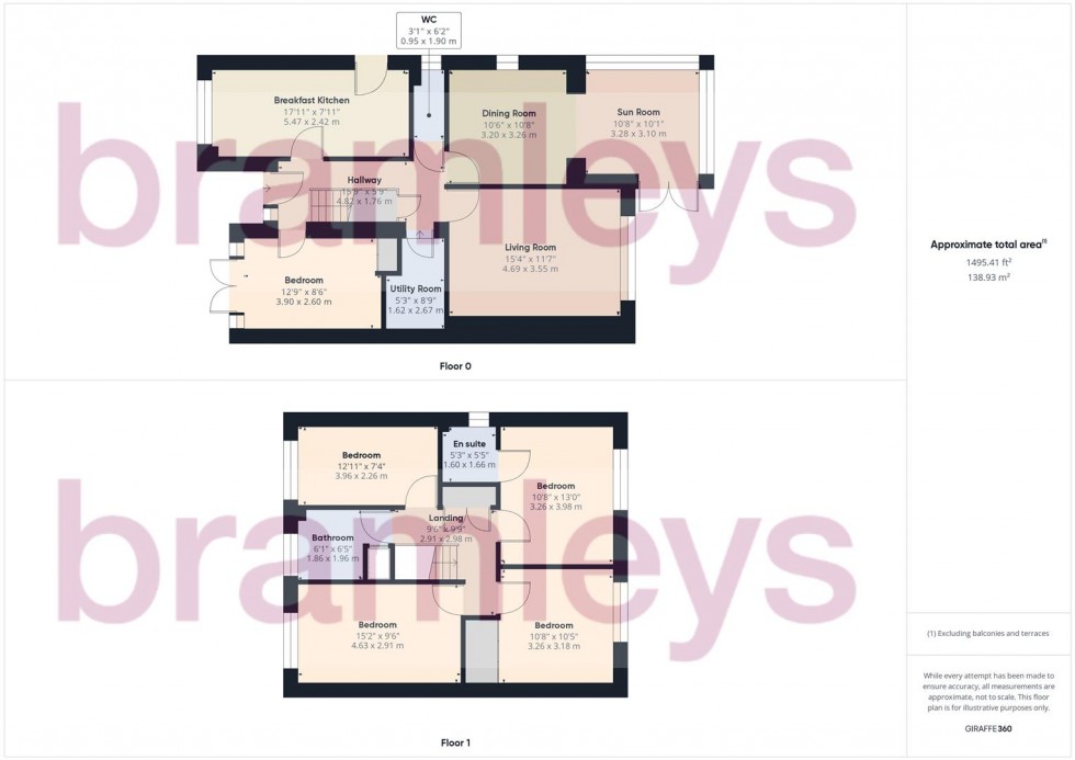 Floorplan for Dewsbury Road, Rastrick, Brighouse