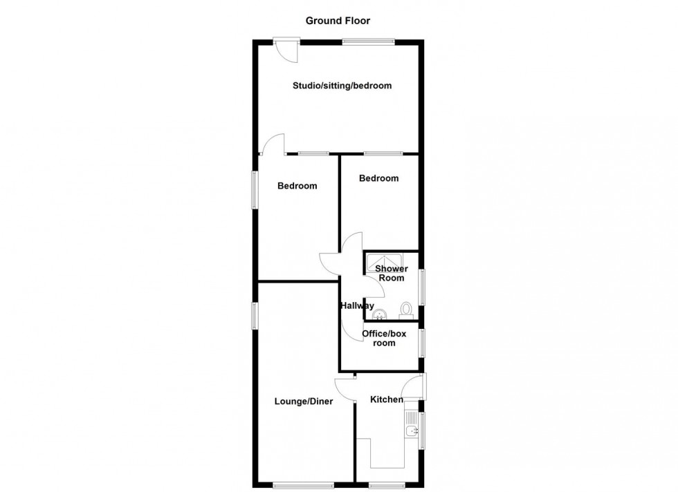 Floorplan for Cawley Lane, Heckmondwike