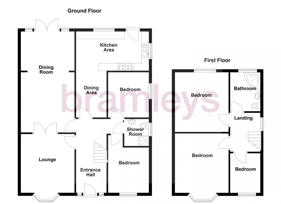 Floorplan for Central Close, Fartown, Huddersfield