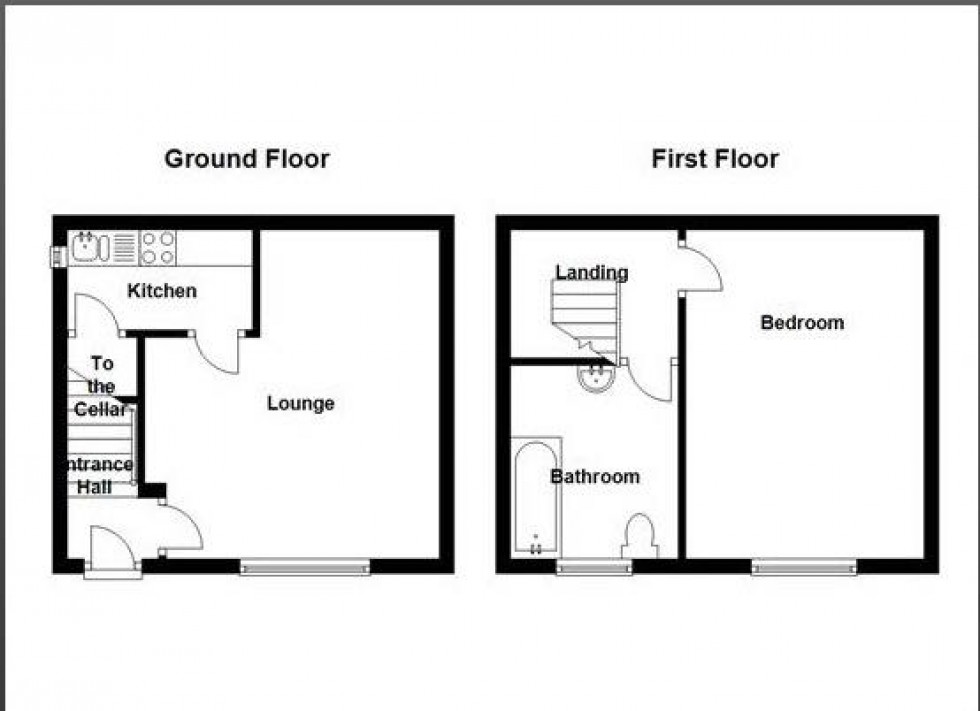 Floorplan for Dewhurst Road, Huddersfield