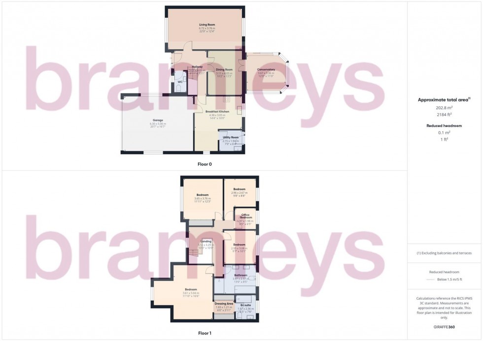 Floorplan for Woodsome Park, Fenay Bridge, Huddersfield