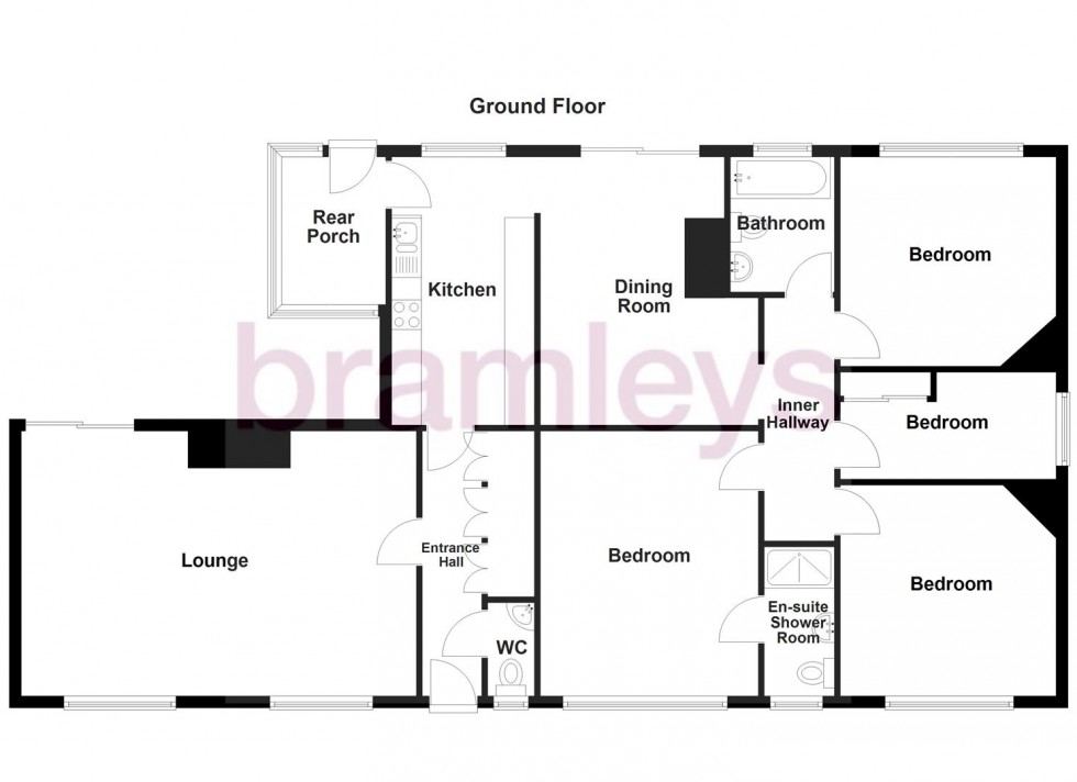 Floorplan for Town End, Almondbury, Huddersfield
