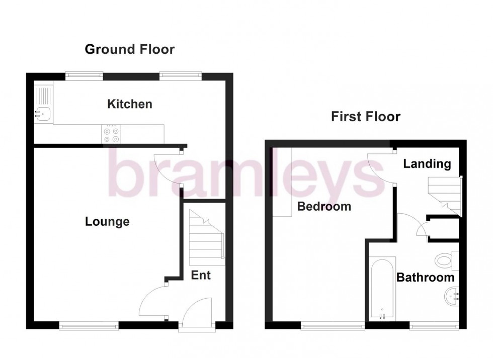 Floorplan for Edge Terrace, Huddersfield
