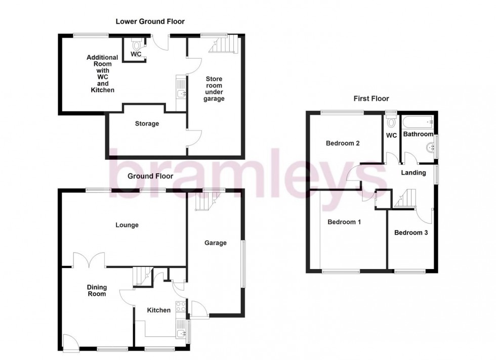 Floorplan for Roslyn Avenue, Huddersfield