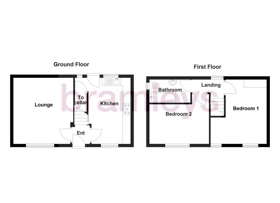 Floorplan for Saville Road, Lindley, Huddersfield