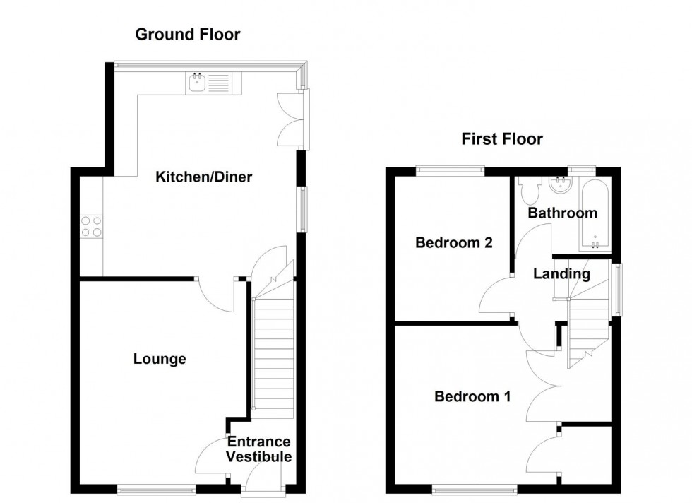 Floorplan for Scopsley Lane, Whitley, Dewsbury