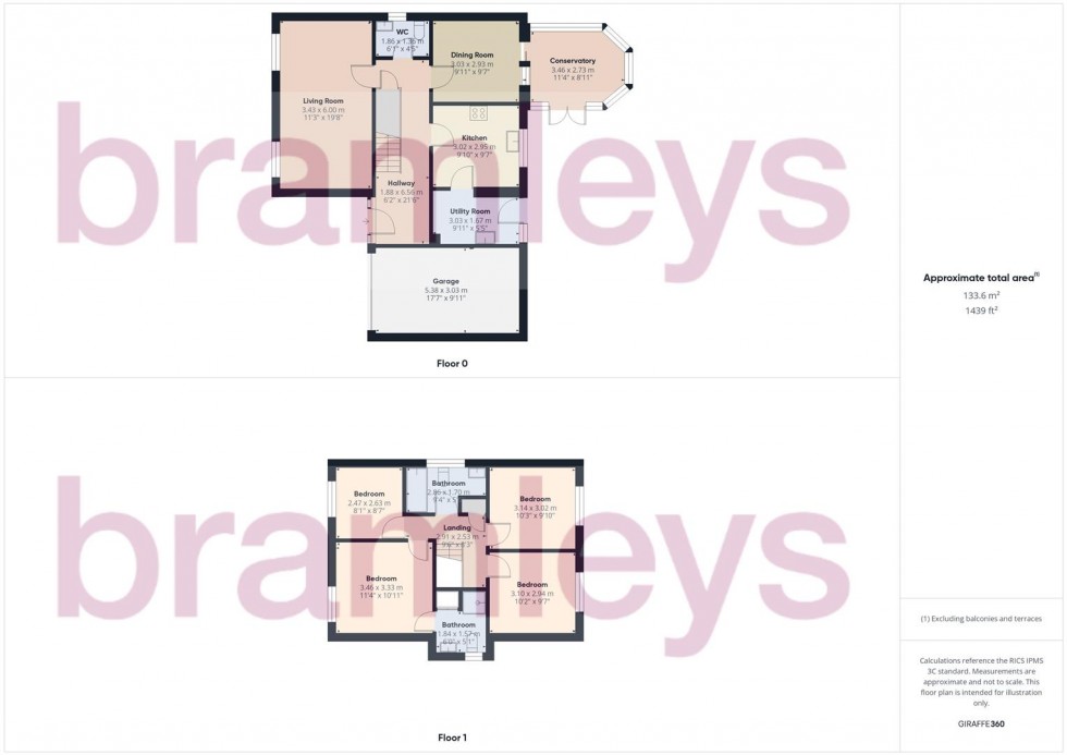Floorplan for Highbury Court, Lower Edge Road, Brighouse