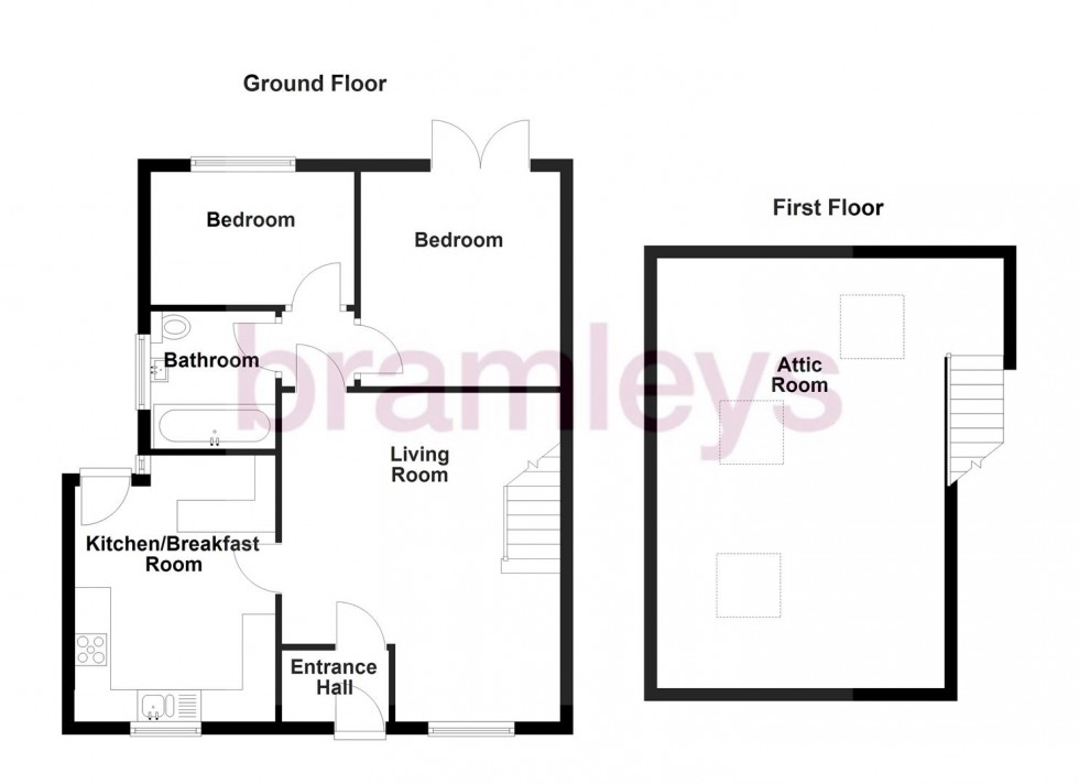 Floorplan for Dalmeny Avenue, Huddersfield
