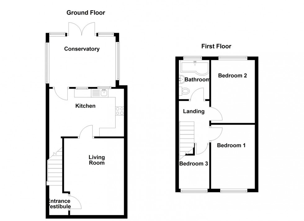 Floorplan for Westfield Road, Heckmondwike