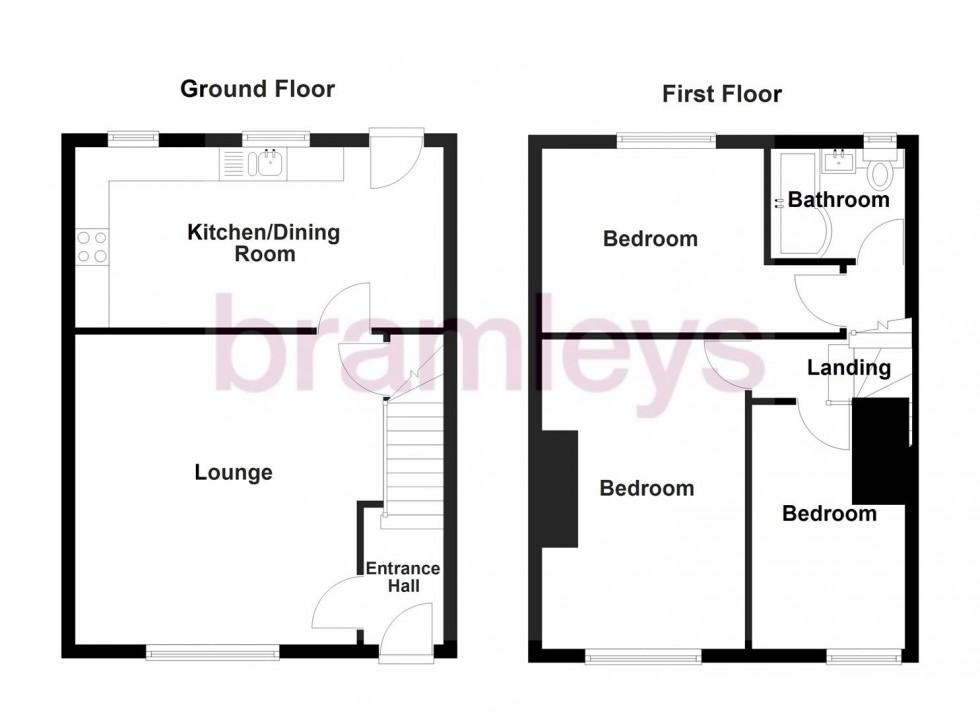 Floorplan for Leeds Road, Huddersfield