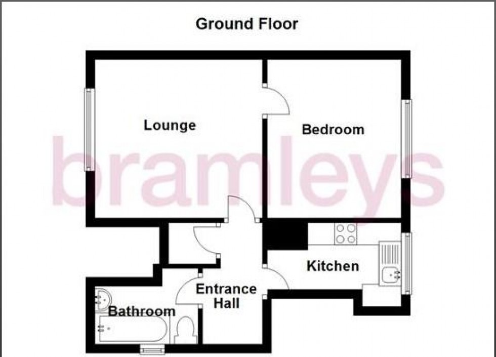 Floorplan for Broadgate, Almondbury, Huddersfield
