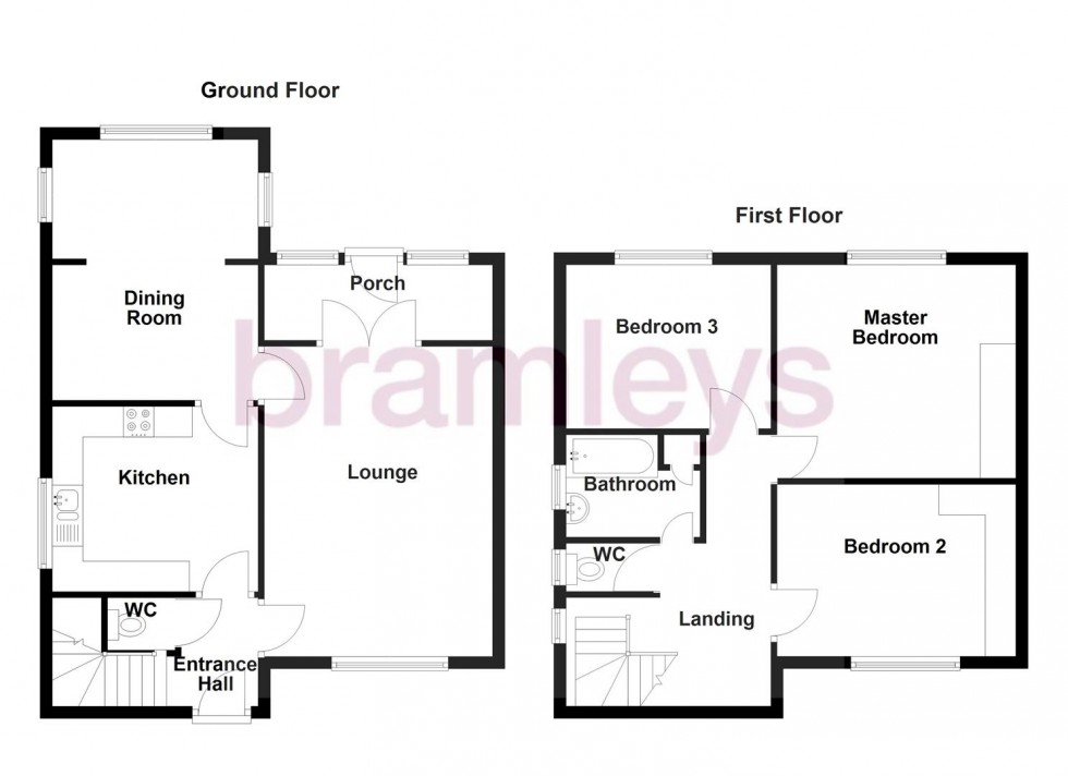 Floorplan for Broadgate Crescent, Almondbury, Huddersfield