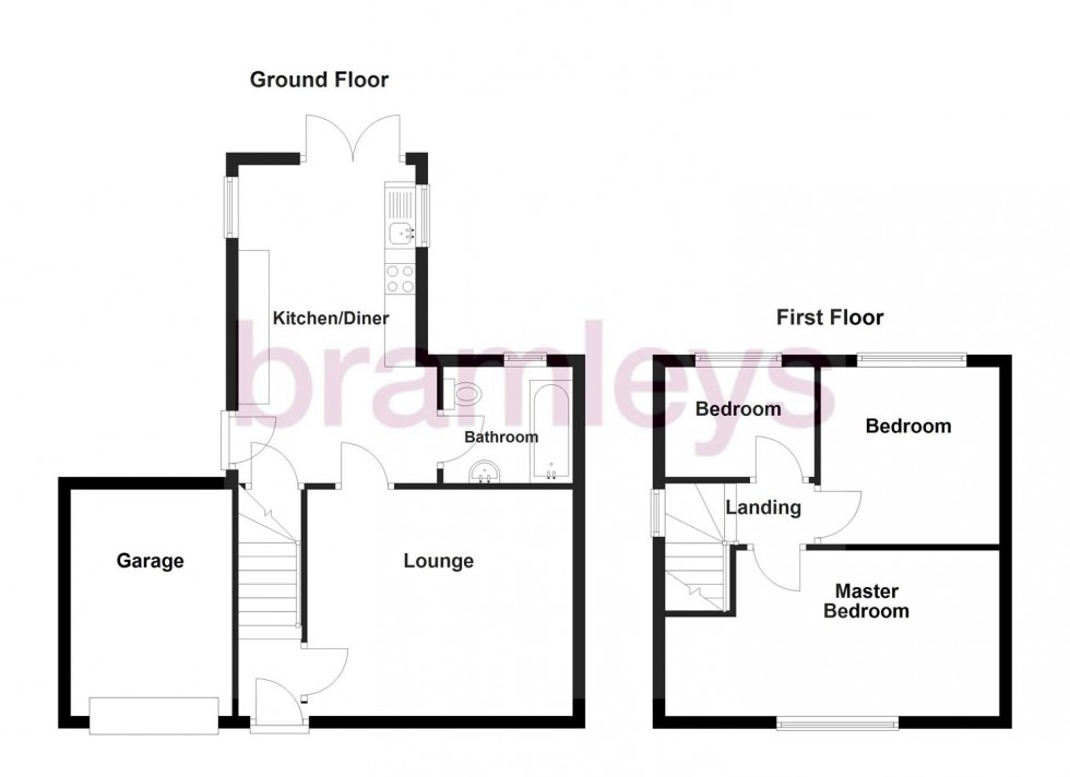 Floorplan for Sandhall Lane, Highwell Road, Halifax
