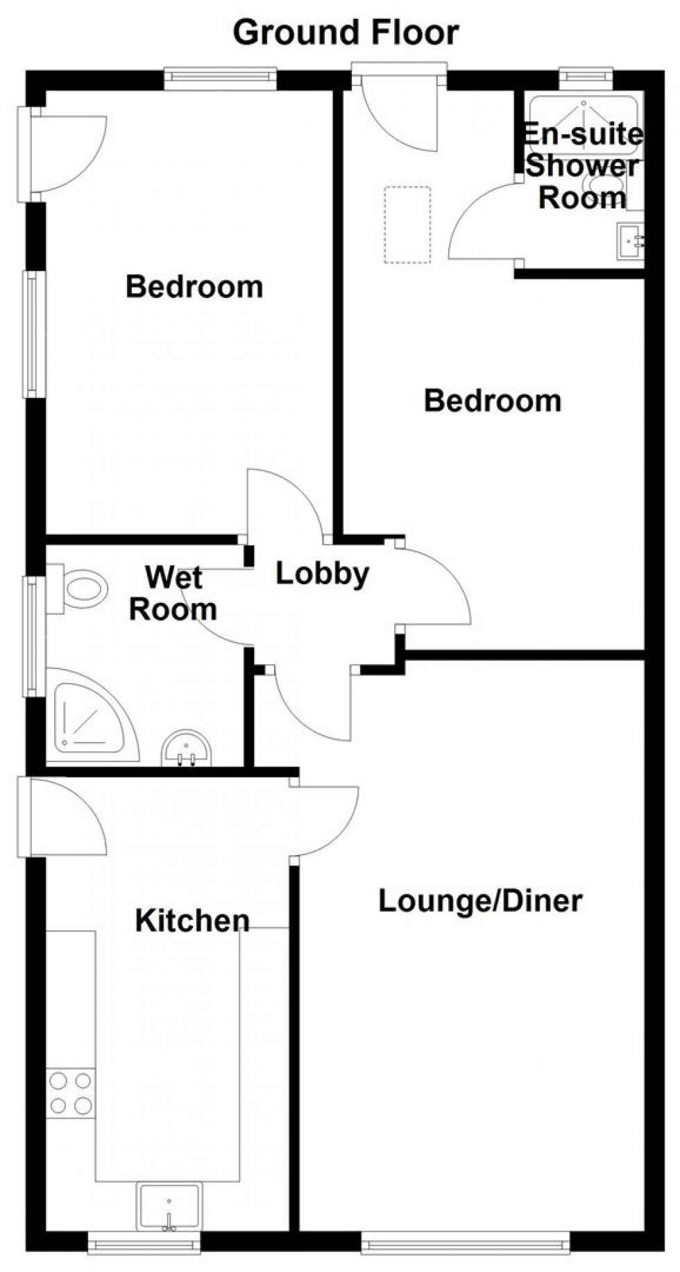 Floorplan for Robin Royd Avenue, Mirfield