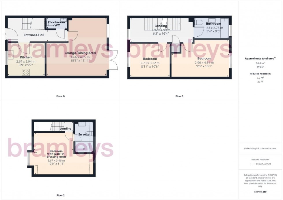 Floorplan for Holly Bank Road, Huddersfield
