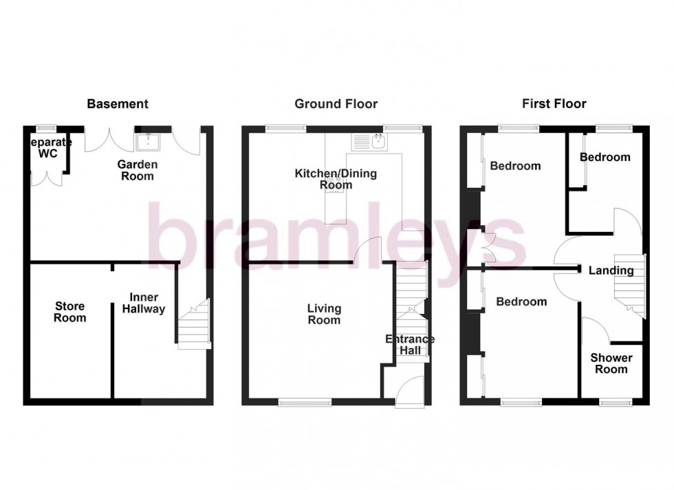 Floorplan for Radcliffe Road,, Golcar, Huddersfield