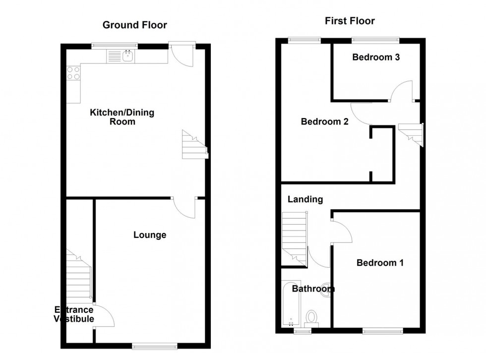 Floorplan for Hollinbank Lane, Heckmondwike
