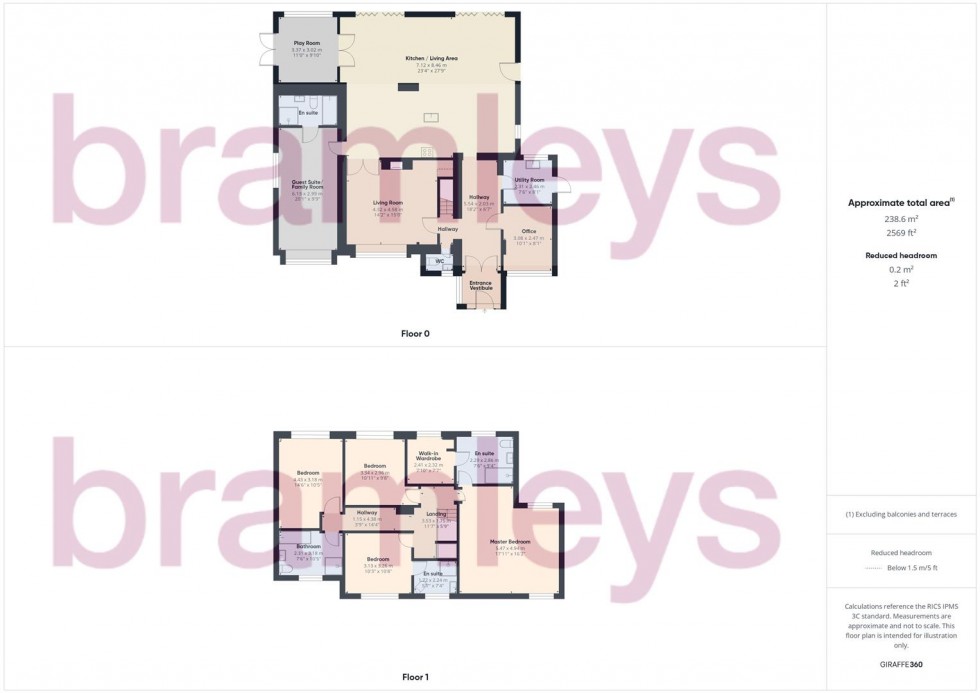 Floorplan for The Fairway, Fixby, Huddersfield