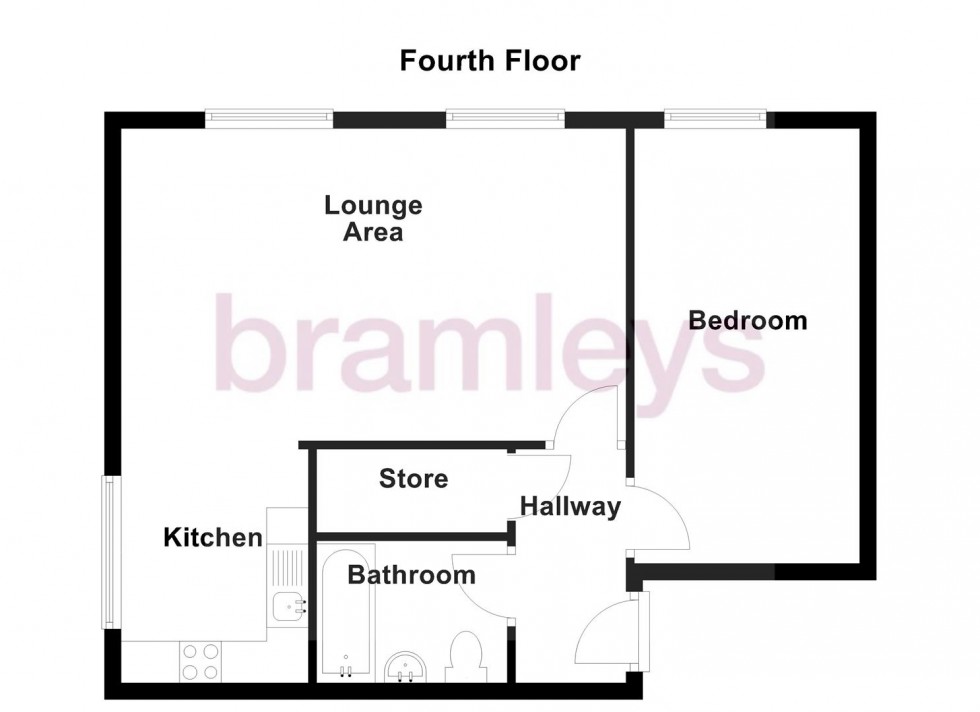 Floorplan for Stoney Lane, Longwood, Huddersfield