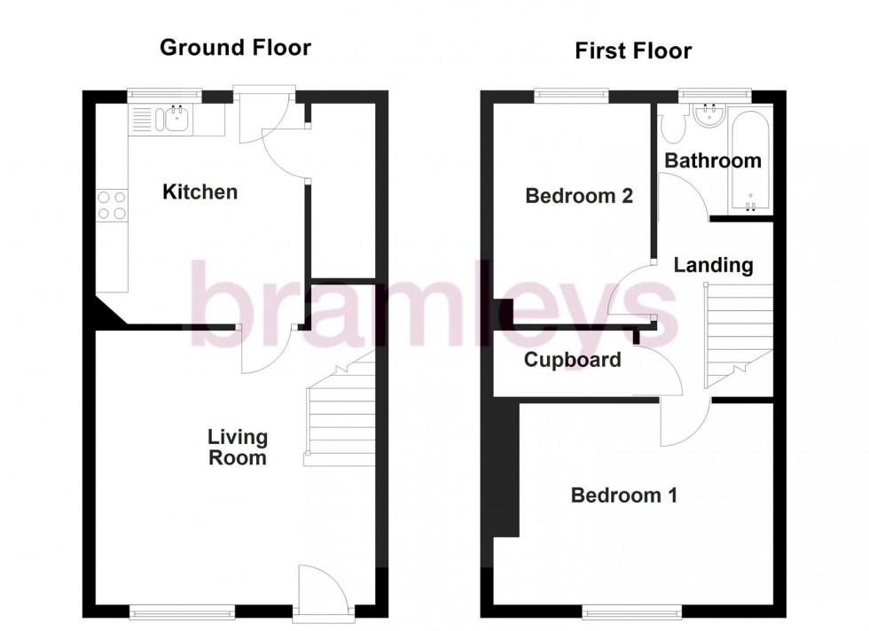 Floorplan for Bradley Mills Road, Huddersfield