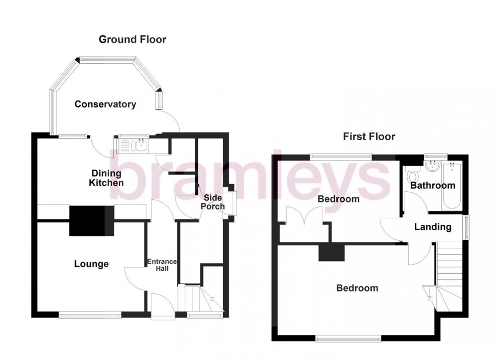 Floorplan for Foxroyd Lane, Dewsbury