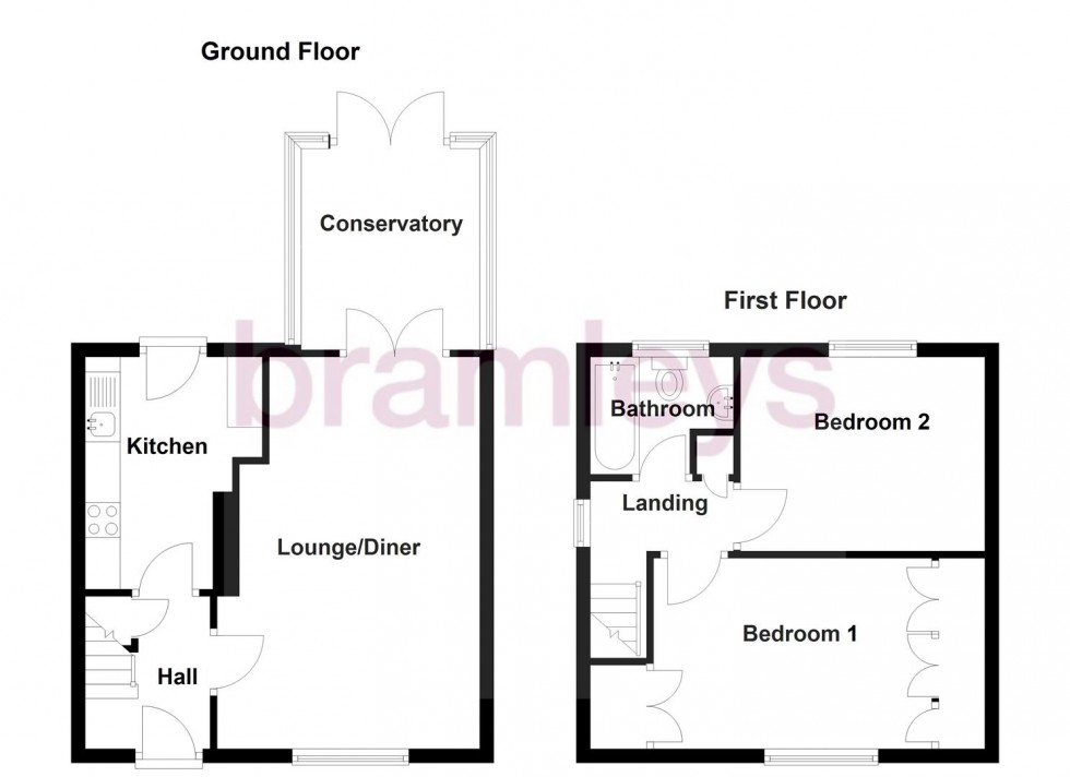Floorplan for Wilton Avenue, Huddersfield