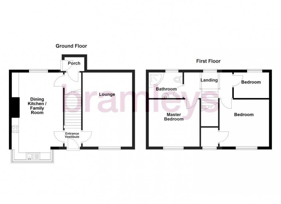 Floorplan for Green Lane, Bradshaw, Halifax