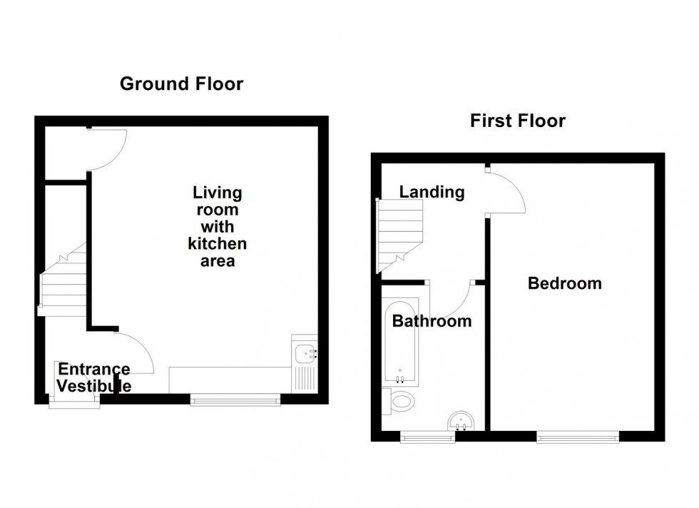 Floorplan for Edward Street, Little Town, Liversedge