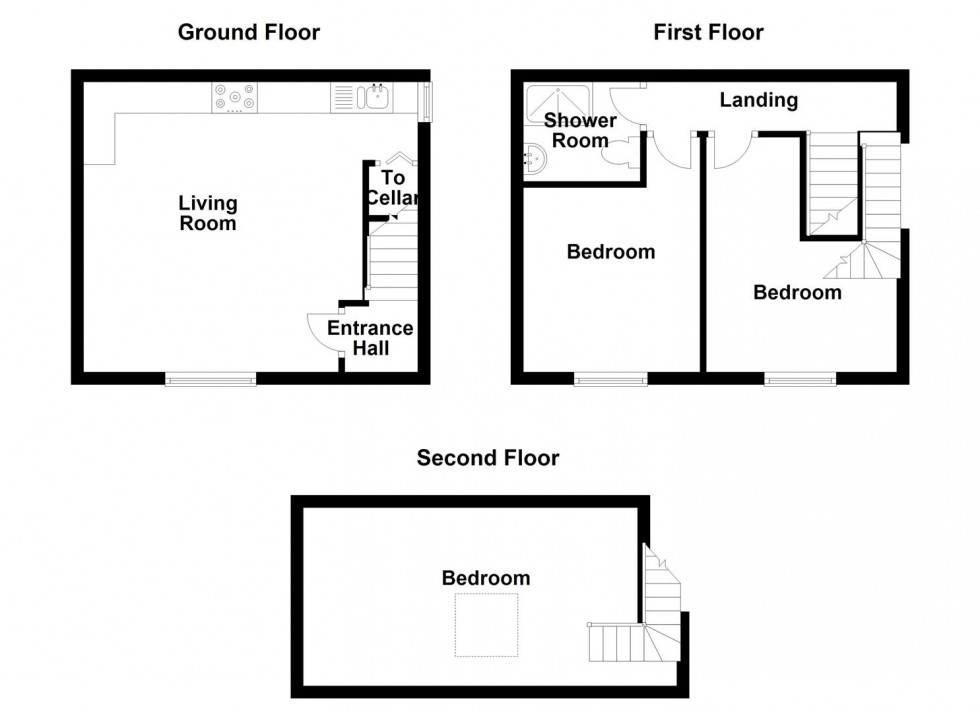 Floorplan for Newsome Road, Huddersfield