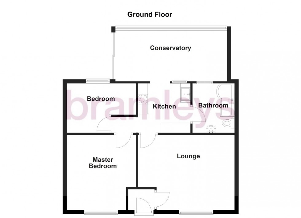 Floorplan for Bankfield Gardens, Southowram, Halifax