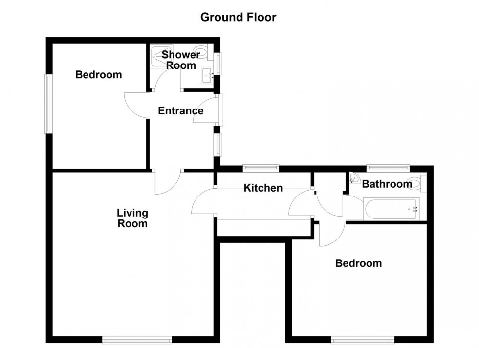 Floorplan for Leeds Road, Dewsbury