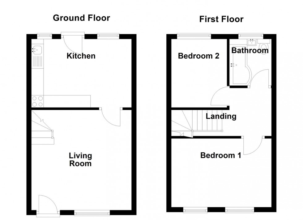 Floorplan for Union Road, Liversedge