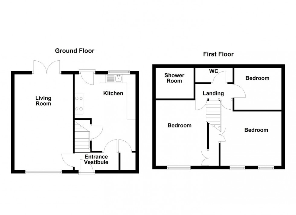 Floorplan for Withens Road, Birstall, Batley