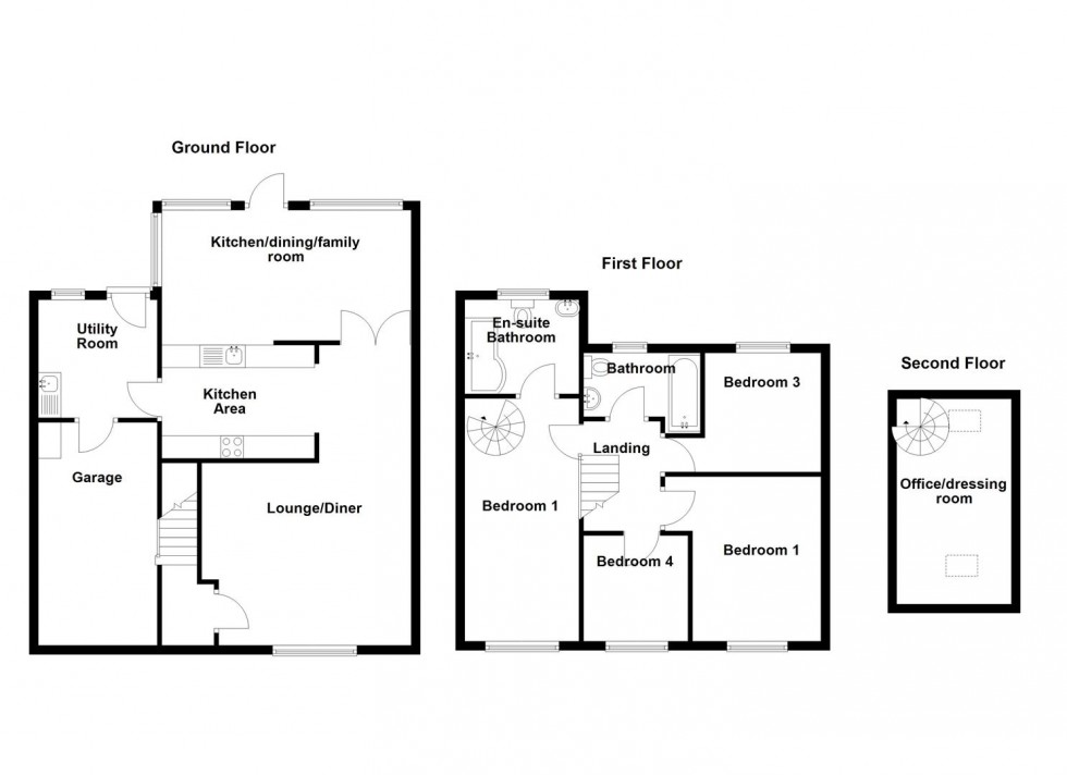 Floorplan for Child Lane, Liversedge